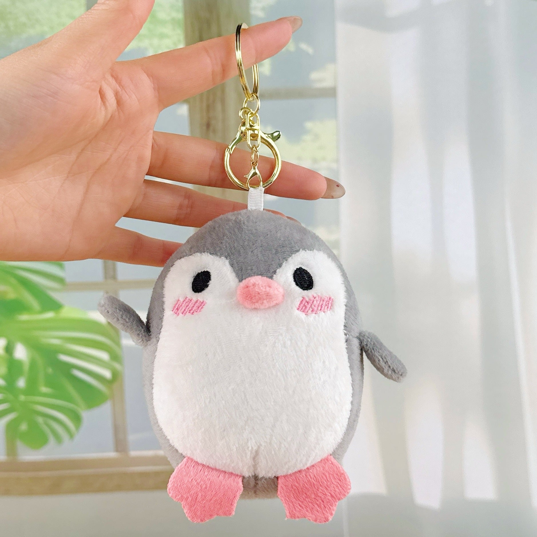 Wholesale  Cartoon Penguin Doll Pendant Cute Little Penguin Plush Toy Keychain Pendant Bag Hanging Ornament Grasp Gifts